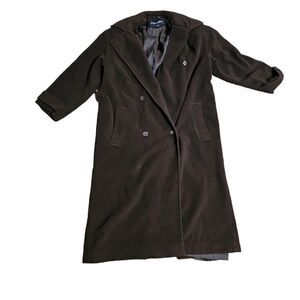 Women's ANNE KLEIN 2 Wool Trench Coat Size 10